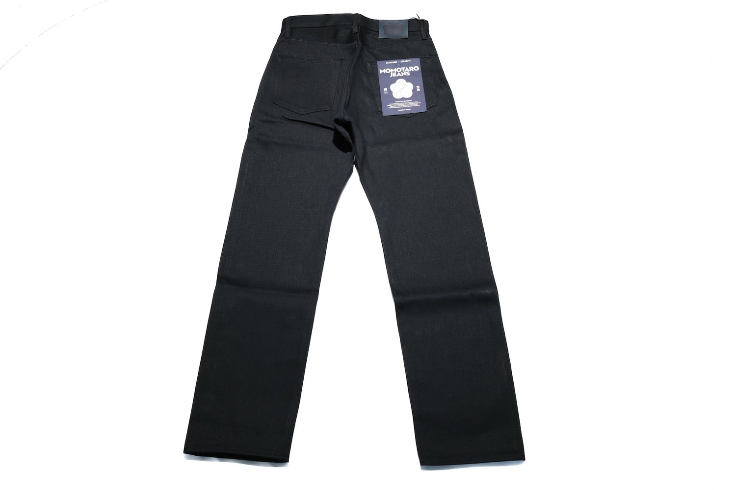 MOMOTARO JEANS 14.7oz "Tokuno Black" #Z100 Denim (Classic Straight fit)