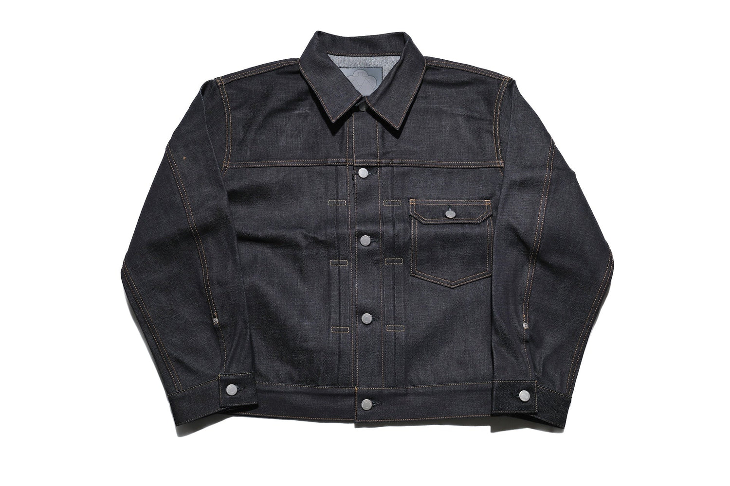 MOMOTARO JEANS 14.7oz "Tokuno Blue" Modified Type 1 Denim Jacket (Indigo)