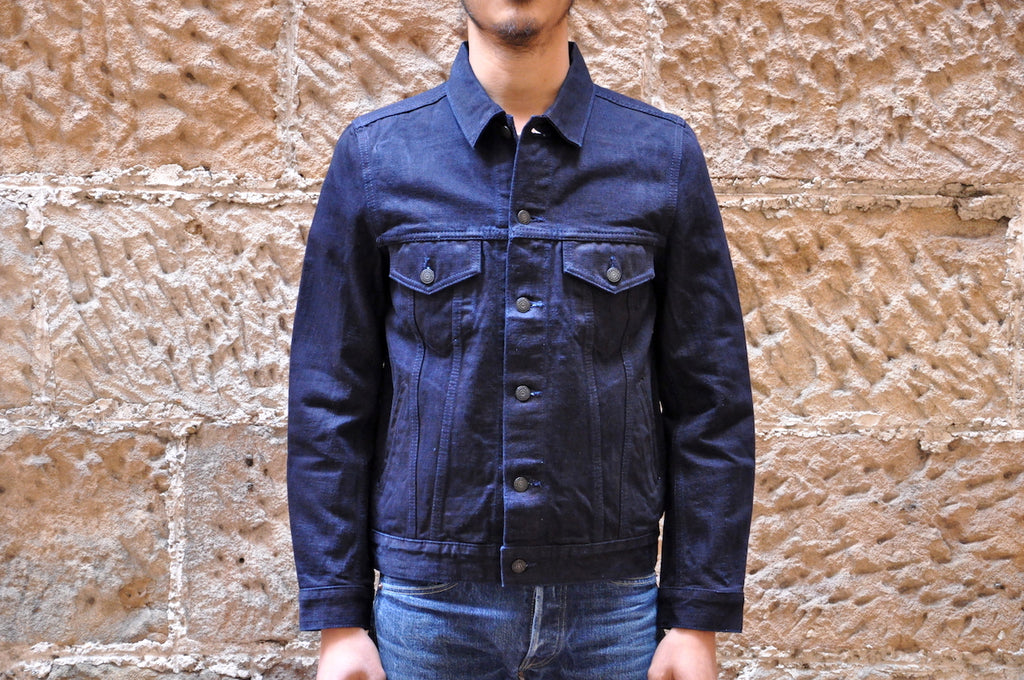 Pure Blue Japan 14oz Double Indigo Type 3 Denim Jacket