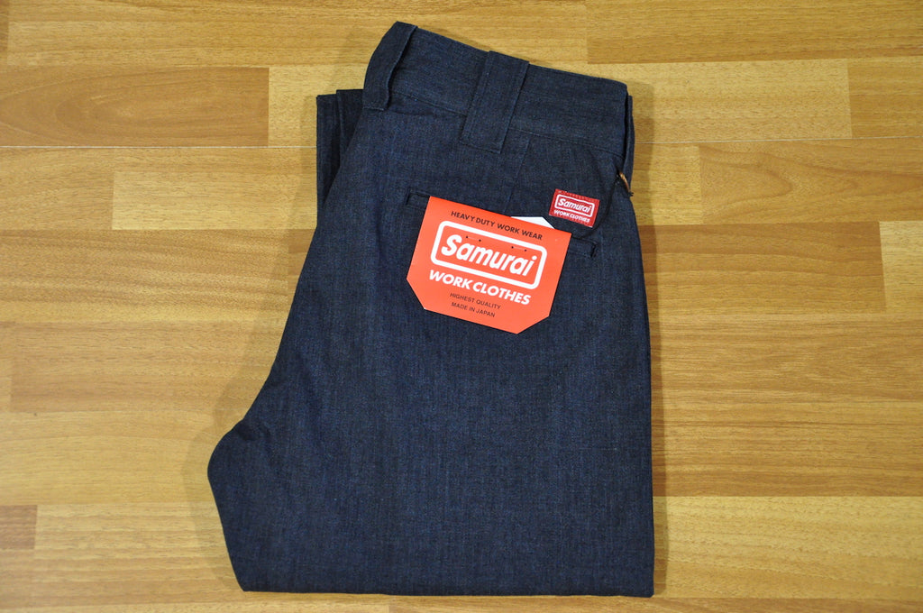 Samurai 13oz Denim “Sammy’s” Work Chinos (Relax Tapered fit)