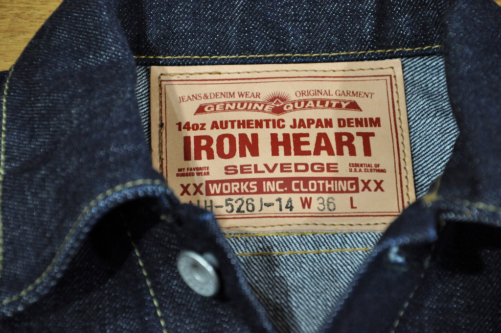 Iron Heart 14oz 'Type 3' Denim Jacket