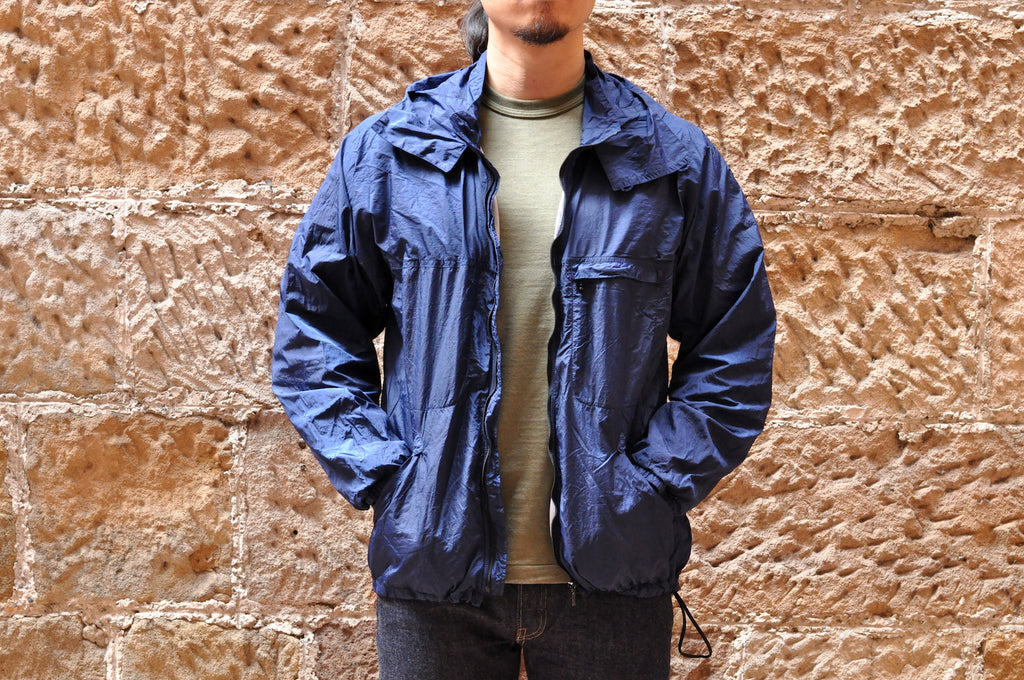 Blue Blue Japan Indigo Dyed Nylon Windbreaker