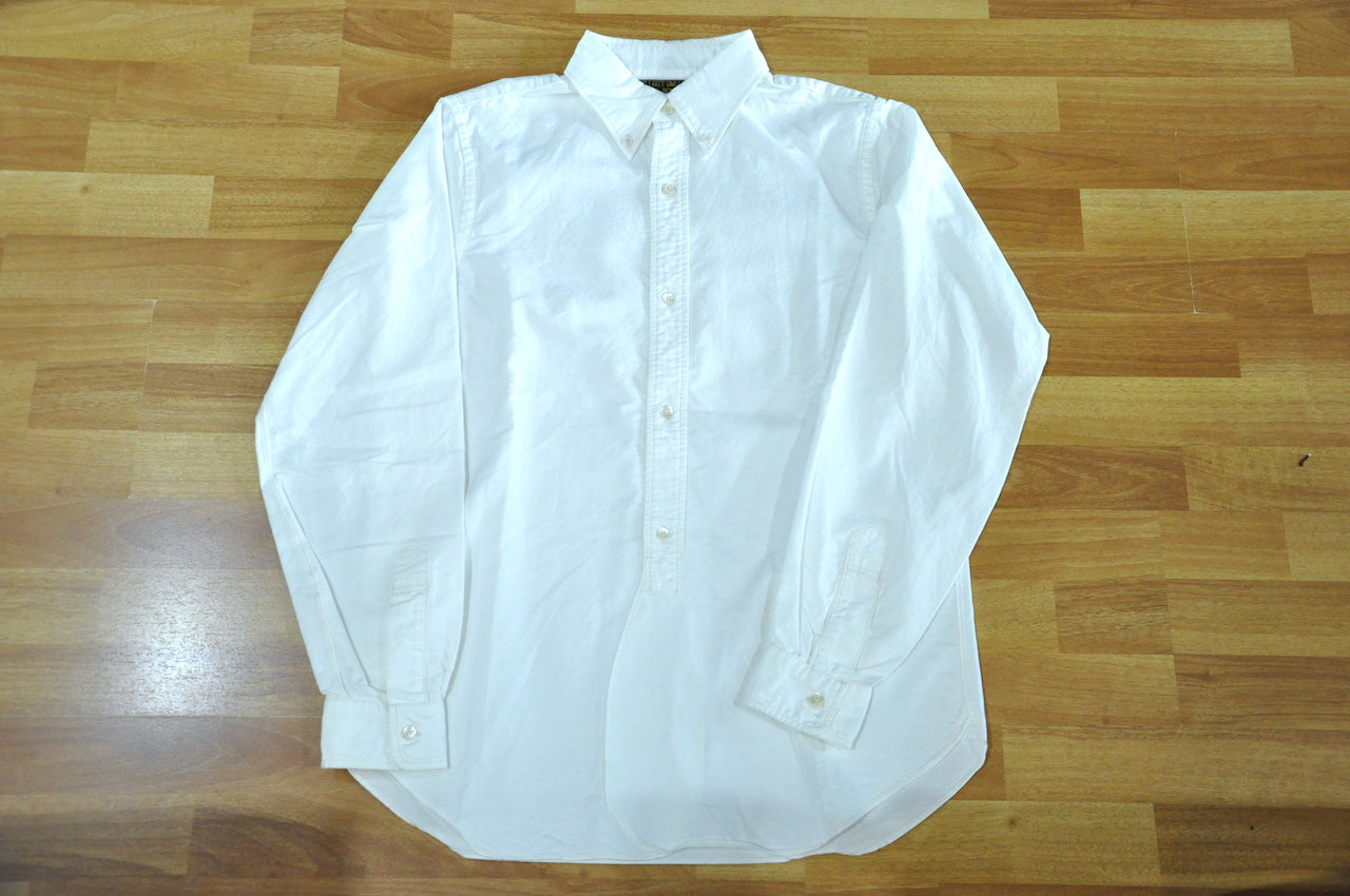 Freewheelers ‘Lyman’ Oxford Shirt (White) - CORLECTION