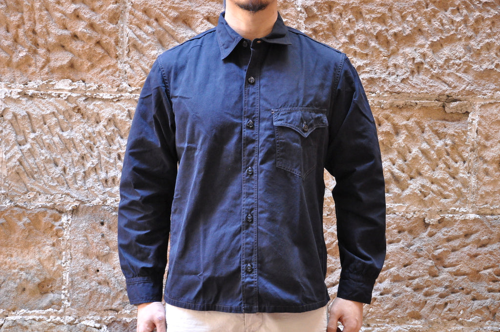 Freewheelers "Weather Paraffin" C.P.O Jacketed Shirt