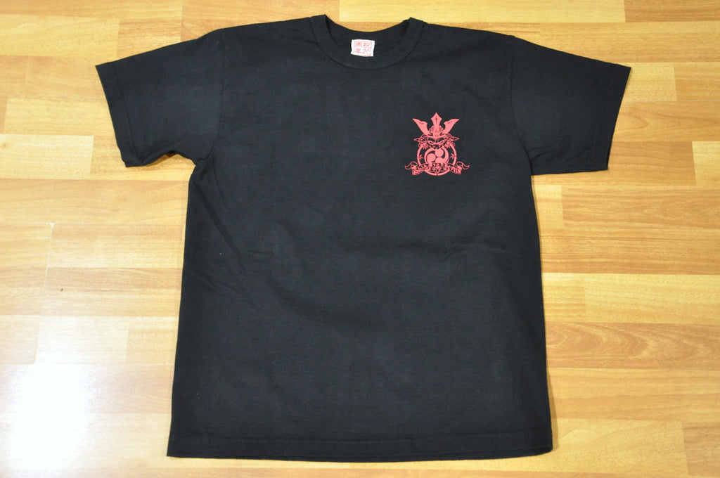 Samurai ‘Lion Crest’ 6.7oz Loopwheel Black Tee (20th Anniversary)