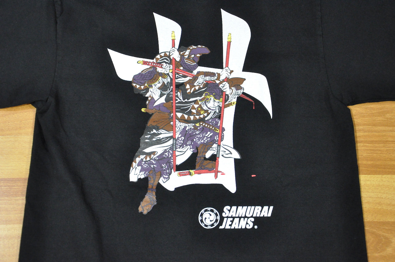 Samurai ‘Twenty’ 6.7oz Loopwheel Black Tee (20th Anniversary)