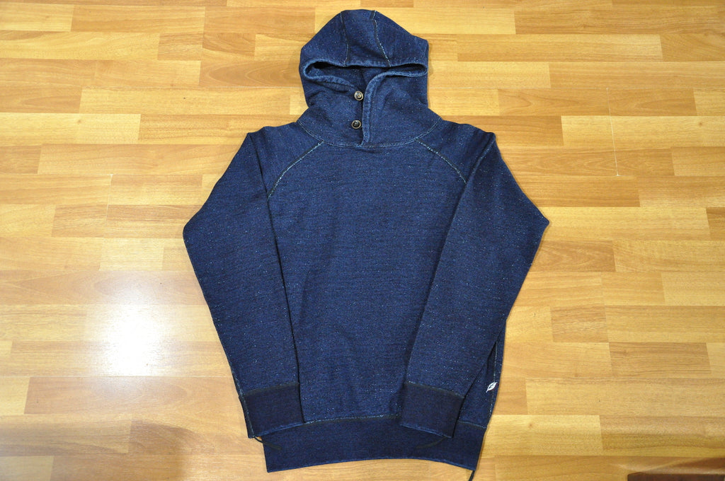 Pure Blue Japan Indigo Hooded Parka