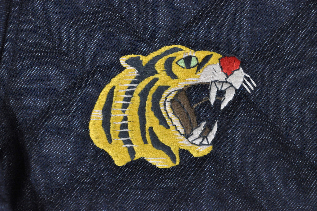 Jelado "Tiger" Denim Quilted Jacket