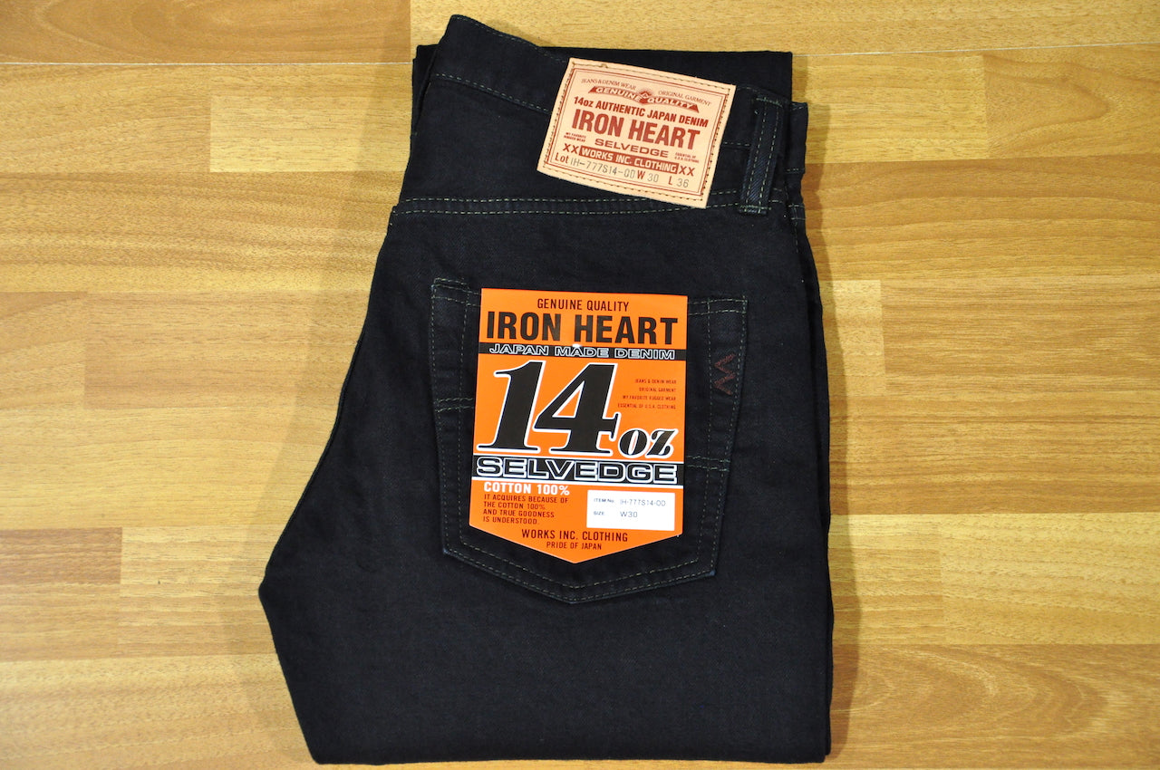 Iron Heart 777S-14OD 14oz Denims (Slim Tapered fit)