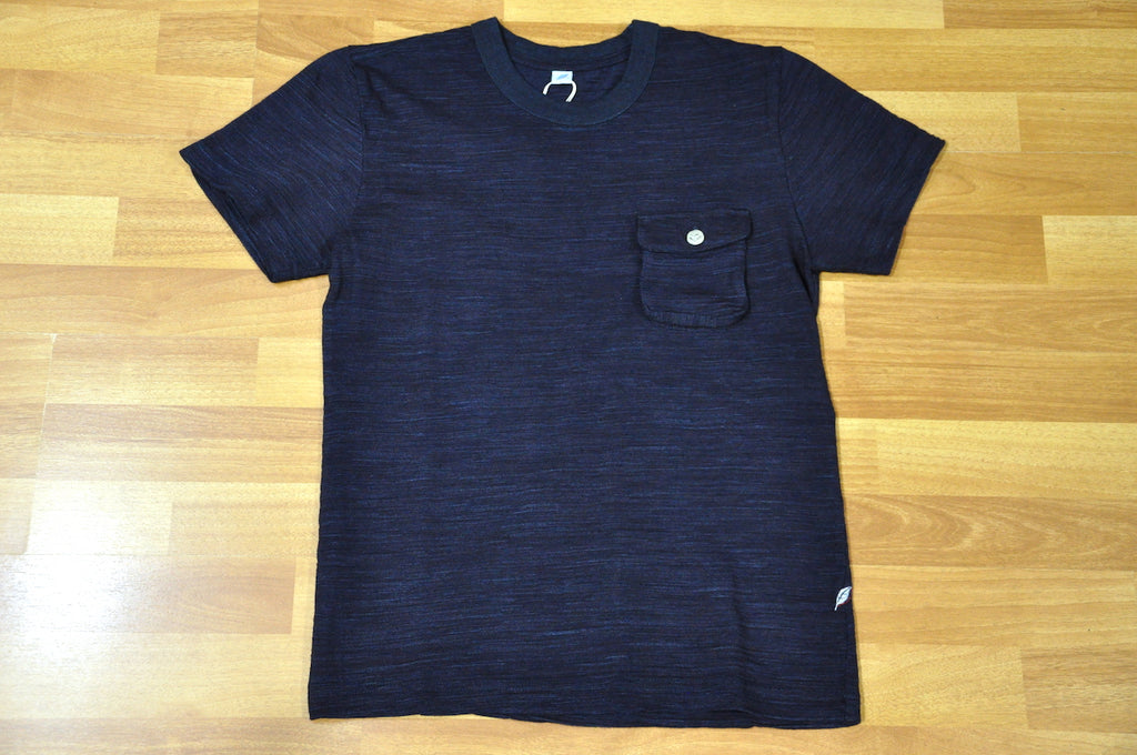 Pure Blue Japan ‘Supima-Sailor’ Pocket tee