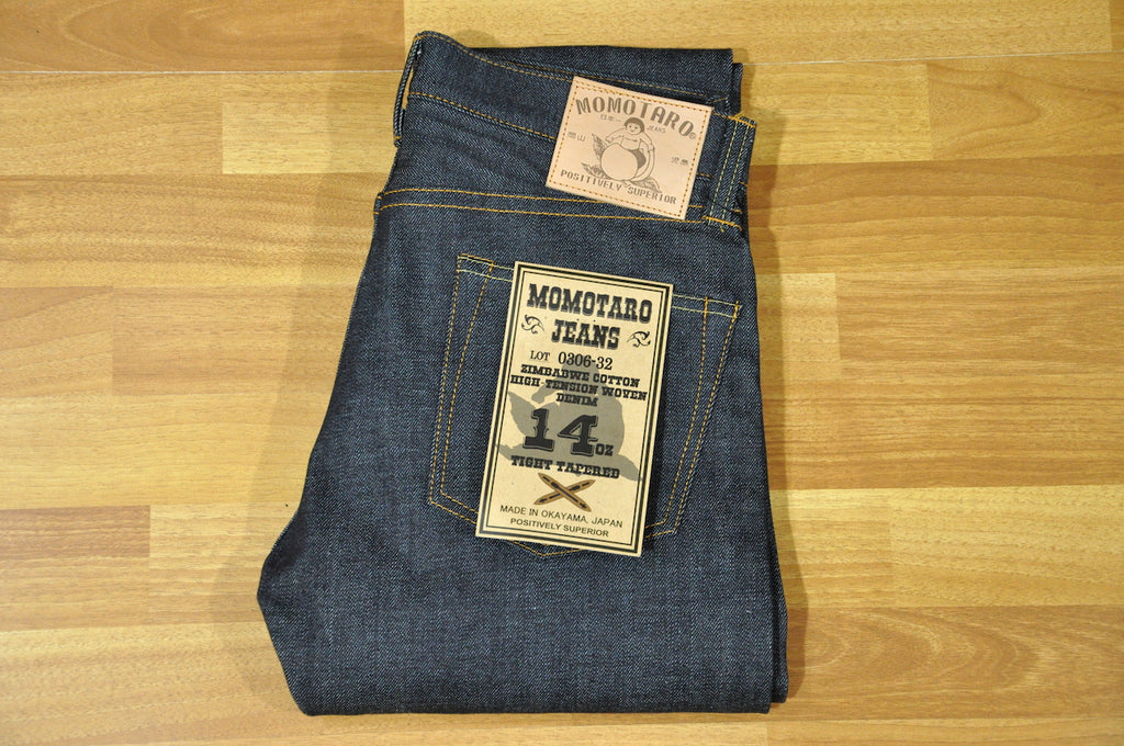 MOMOTARO 0306-32 14OZ DENIMS (SLIM TAPERED FIT)