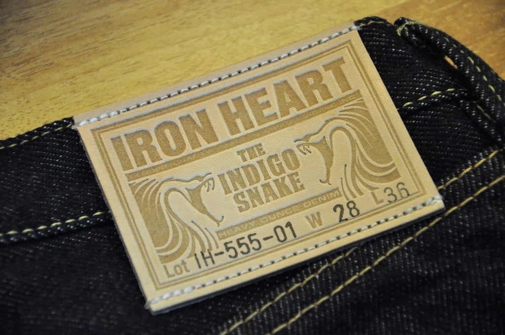 Iron Heart 555S-21oz Denim (Slim Tapered fit)