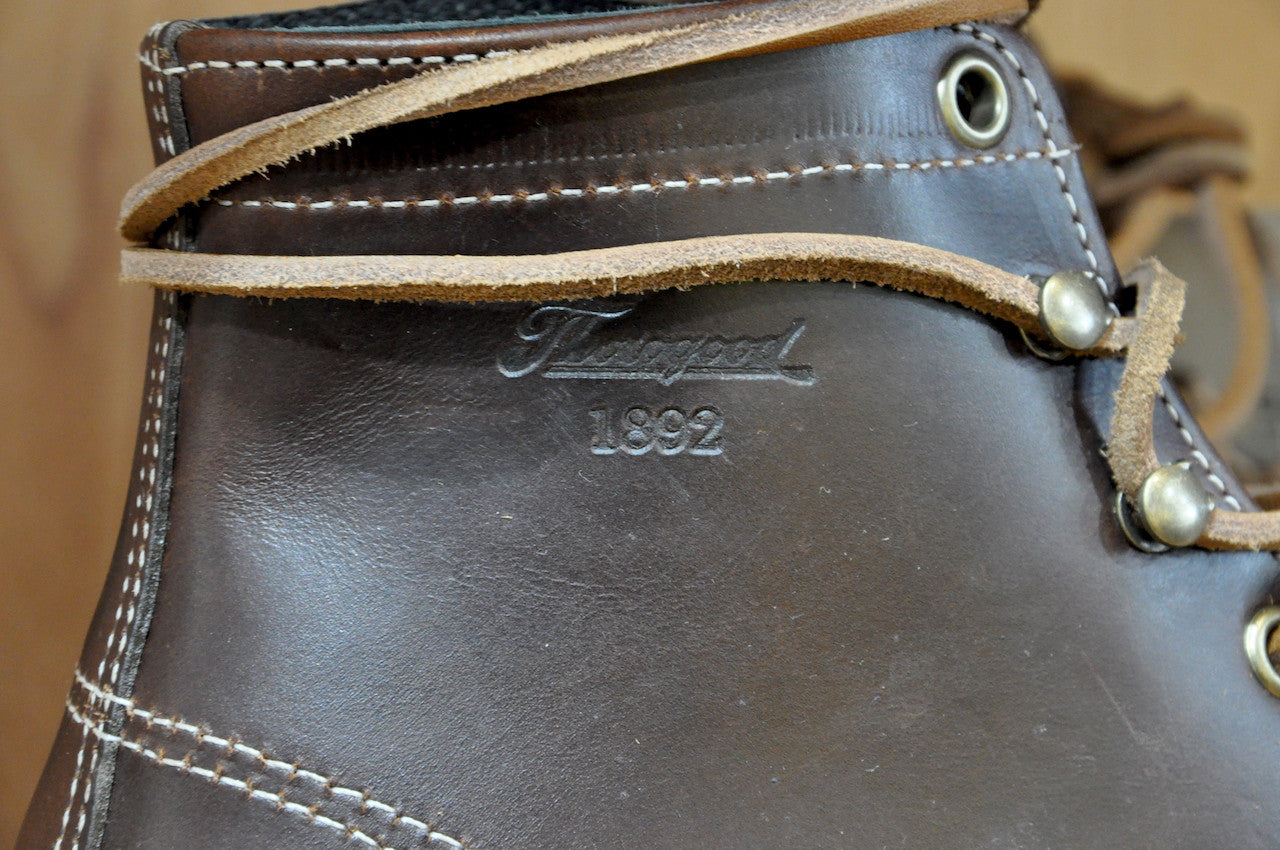 Thorogood ‘Beloit’ plain toe cowhide boots