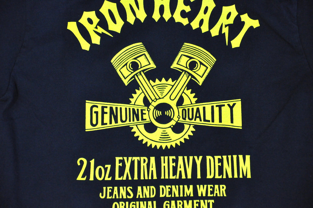 Iron Heart 7.5oz “Genuine Quality" Loopwheeled  Tee