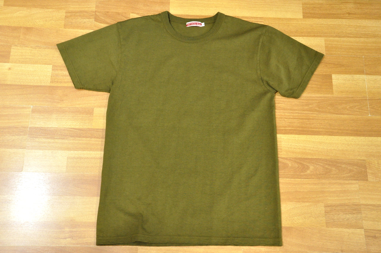 The Strike Gold X CORLECTION 7oz Loopwheeled Tee (Olive)