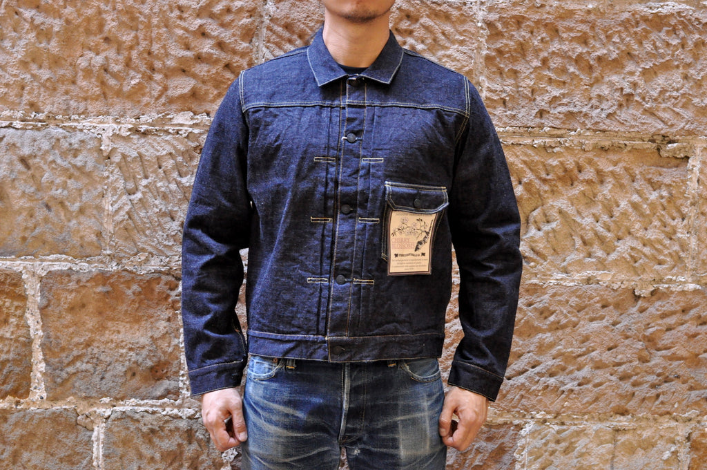 STUDIO D'ARTISAN 40TH ANNIVERSARY 14OZ "CHERRY BLOSSOM" TYPE 1 DENIM JACKET