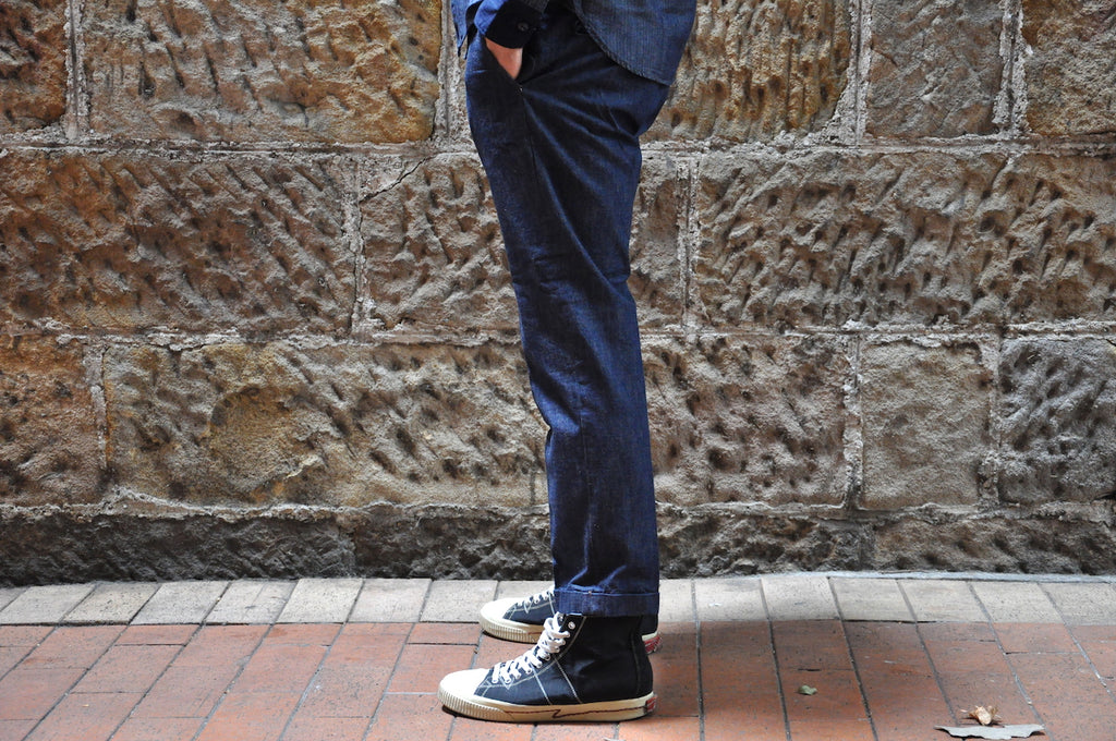 Full Count '1986’ Tailored Denim Pants (High Tapered fit)