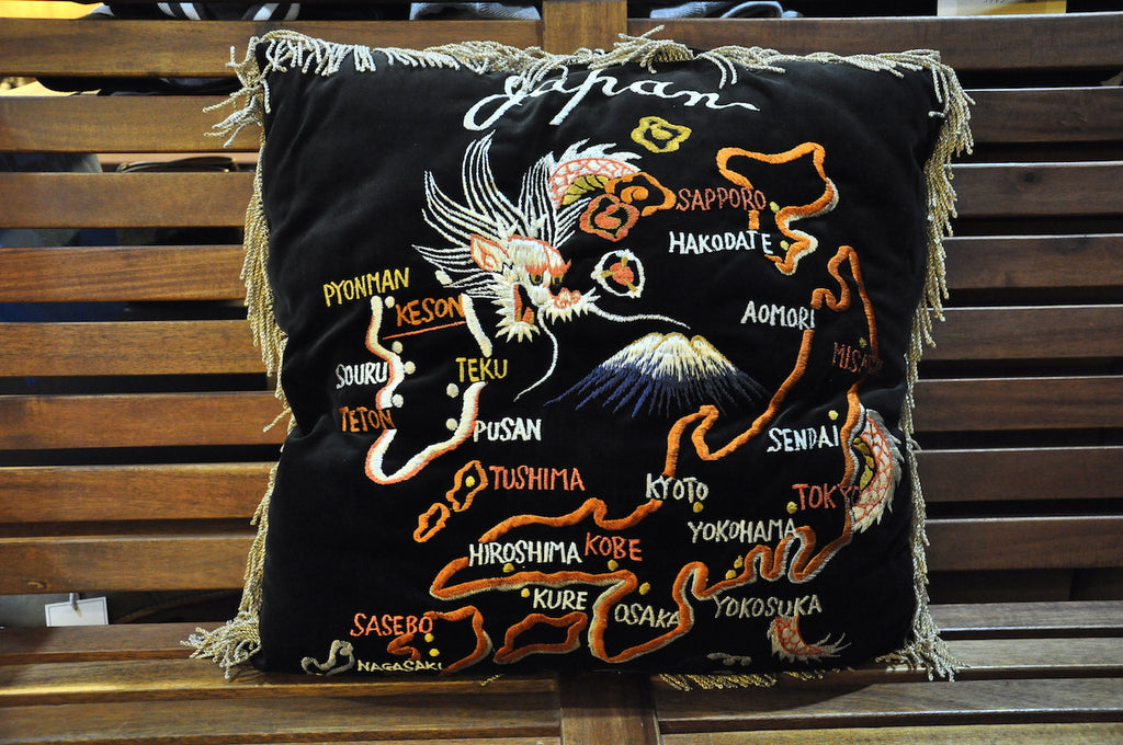 The Flat Head “Souvenir" Cushion