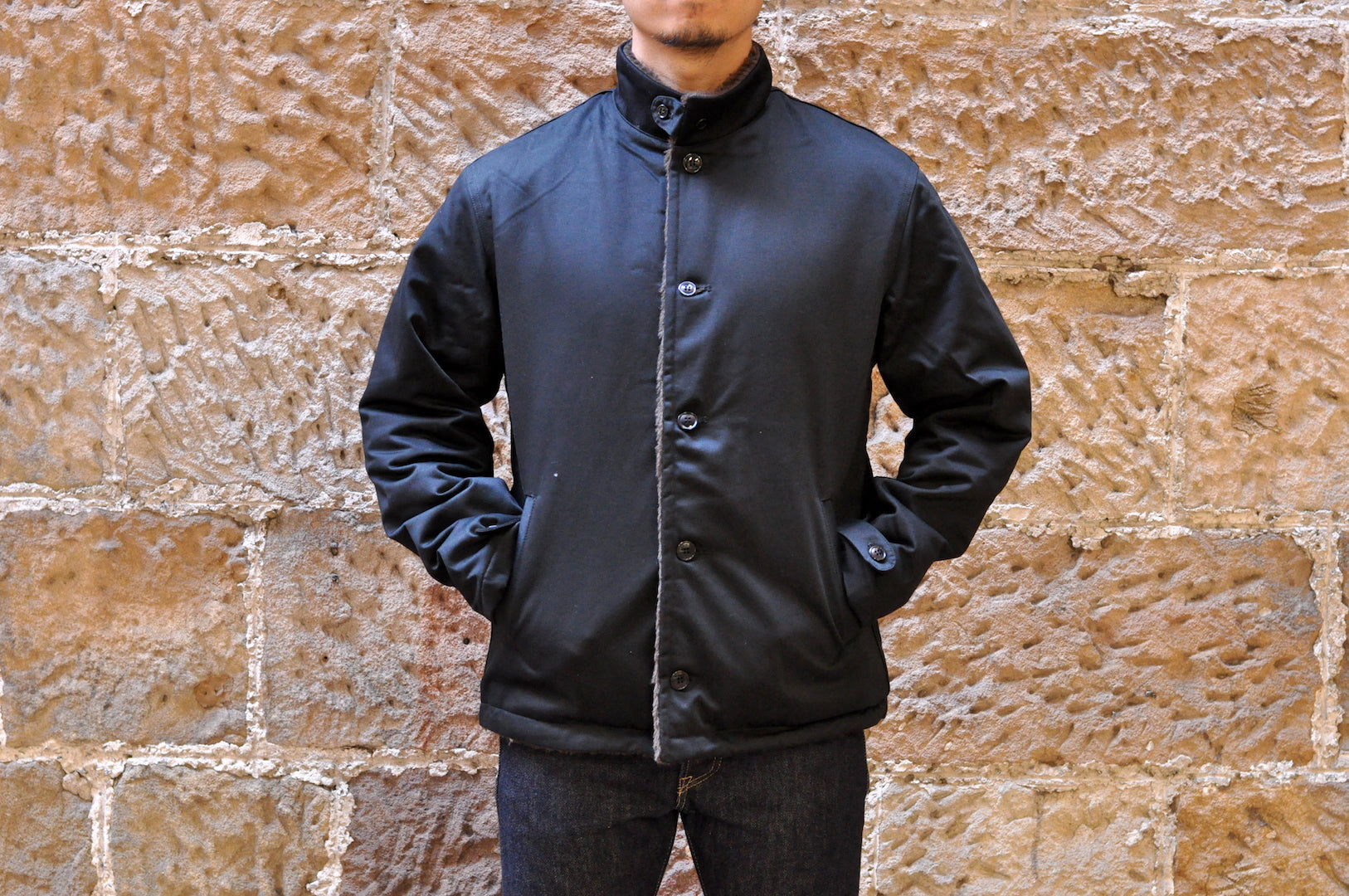 STEVENSON OVERALL CO. 'CIVILIAN' DECK JACKET - CORLECTION