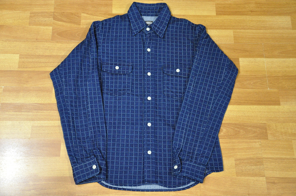 Momotaro 13oz Sashiko Jacketed Shirt