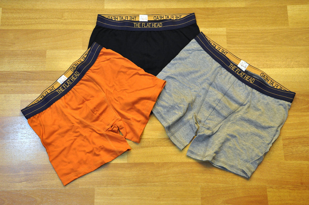 The Flat Head Logo Boxers