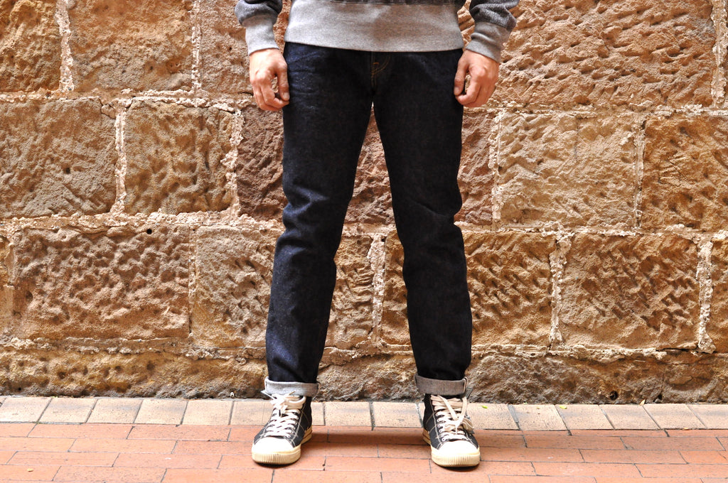 SAMURAI S211XX21OZ-KJ 21OZ "BATTLE OF KAWANAKAJIMA" RELAX TAPERED FIT DENIMS (SPECIAL EDITION)