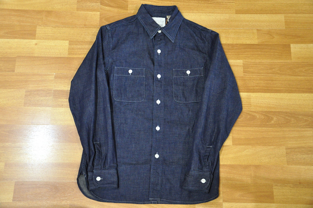 Full Count 8oz Denim USN Workshirt