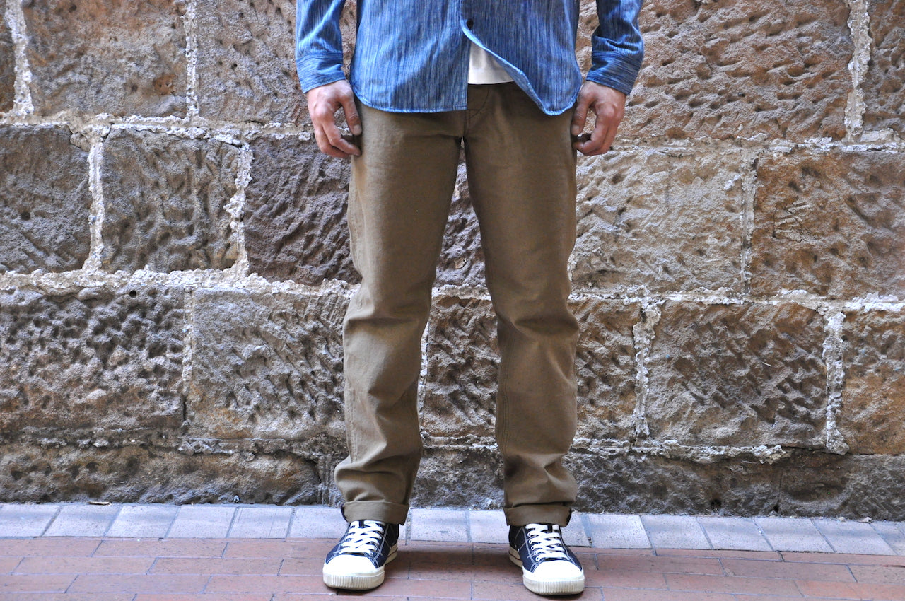 Stevenson Overall Co ‘Gambler’ 12.5oz Duck Chinos (Straight Tapered fit)