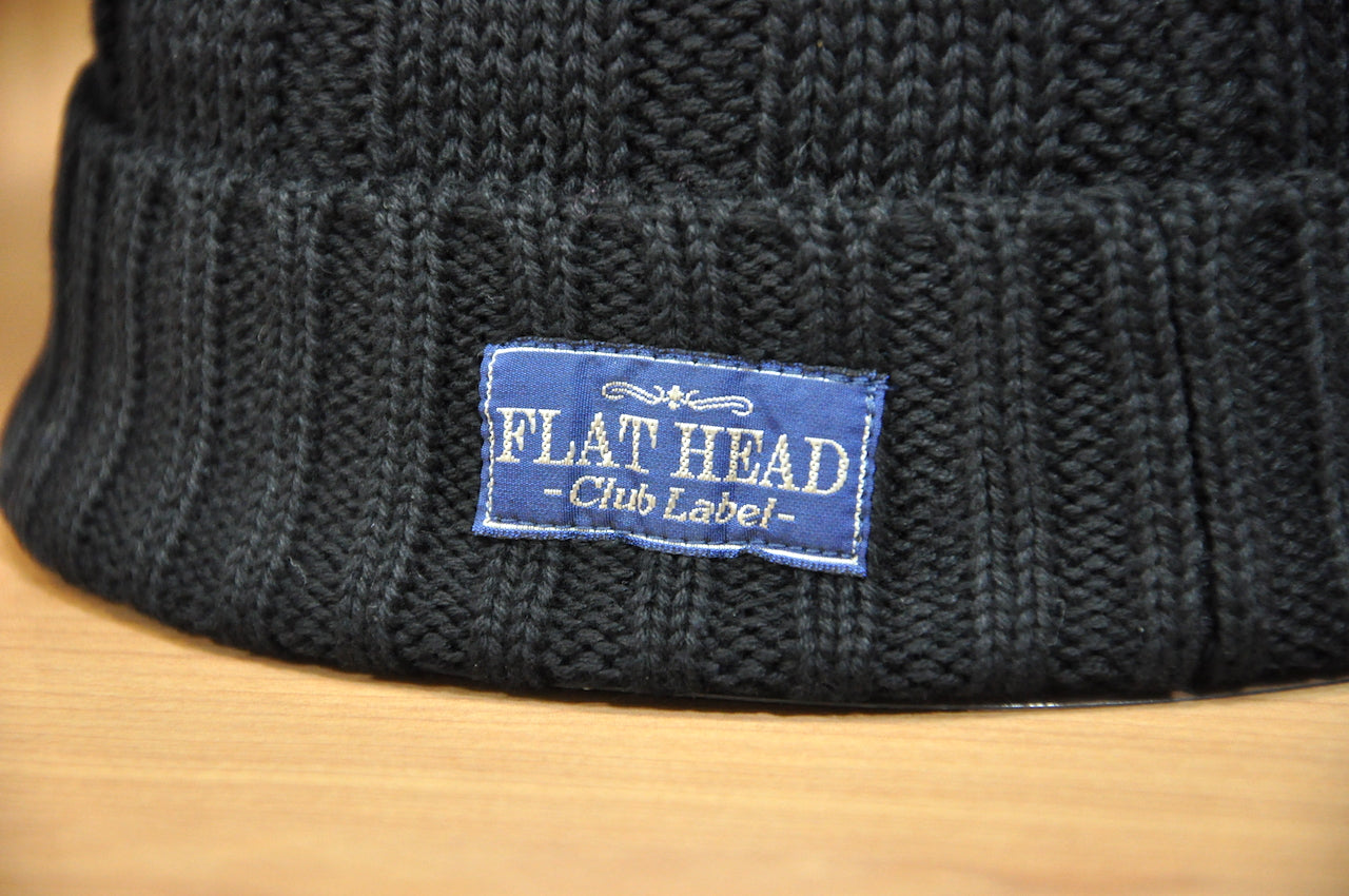 The Flat Head “Cable Knit” Cotton Beanies