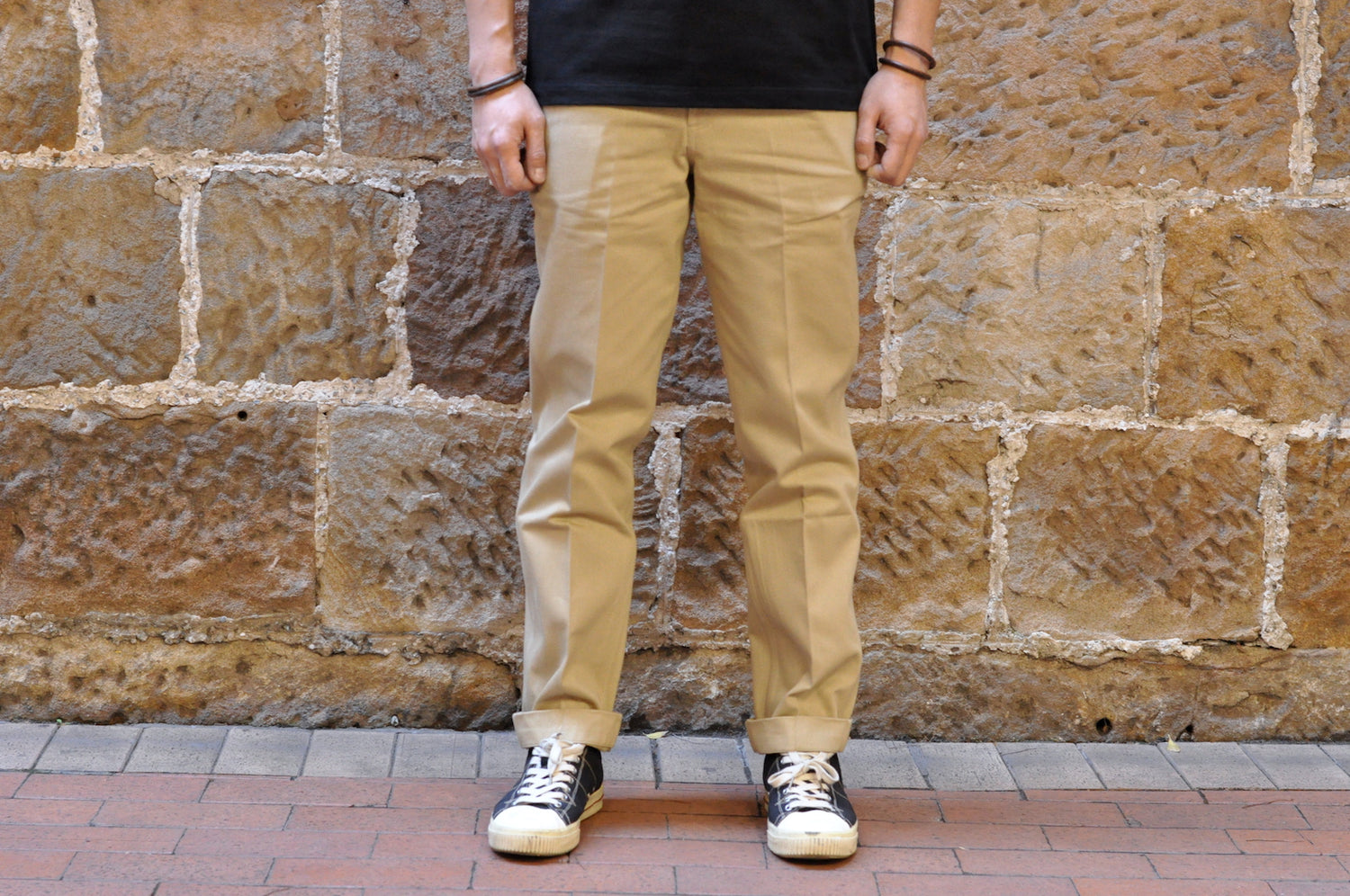 BONCOURA '41' COTTON SELVAGE DUCK CHINOS