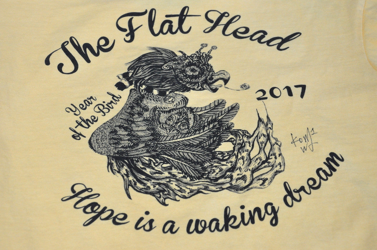 The Flat Head X Miwa Komatsu "Year of the Bird" Tees