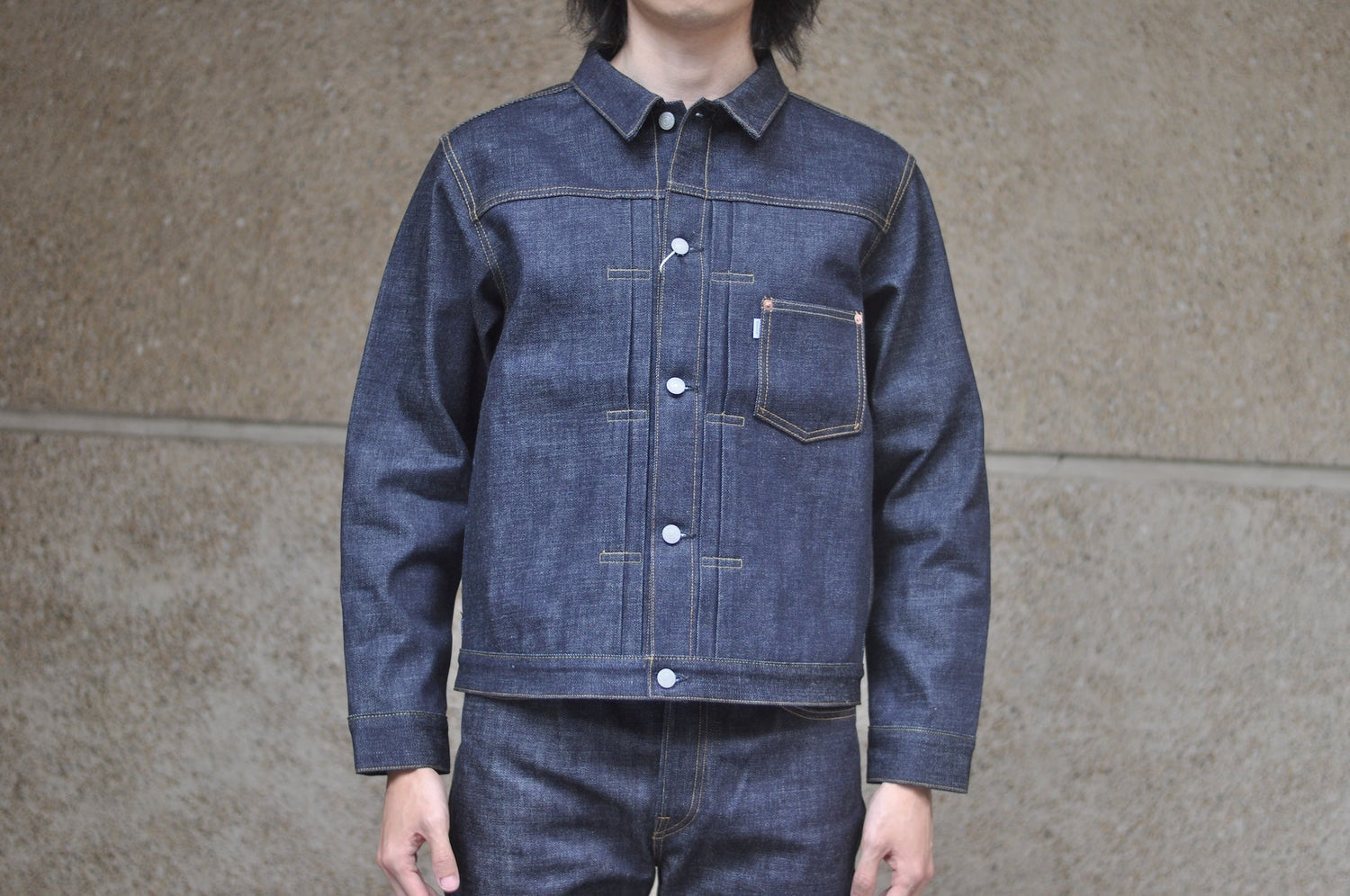 Omoto Denim 15.5oz Indigo Dyed "O-CLASSICO" War-Mode Type 1 Denim Jacket