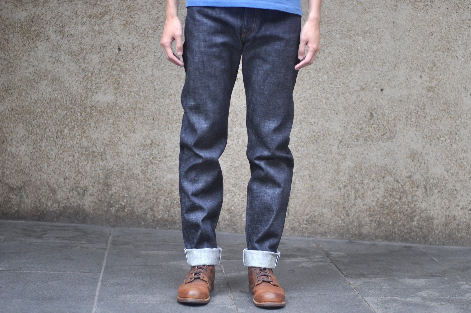 Omoto Denim 15.5oz Indigo Dyed "O-CLASSICO" 0416 Denim (Relaxed Tapered fit)