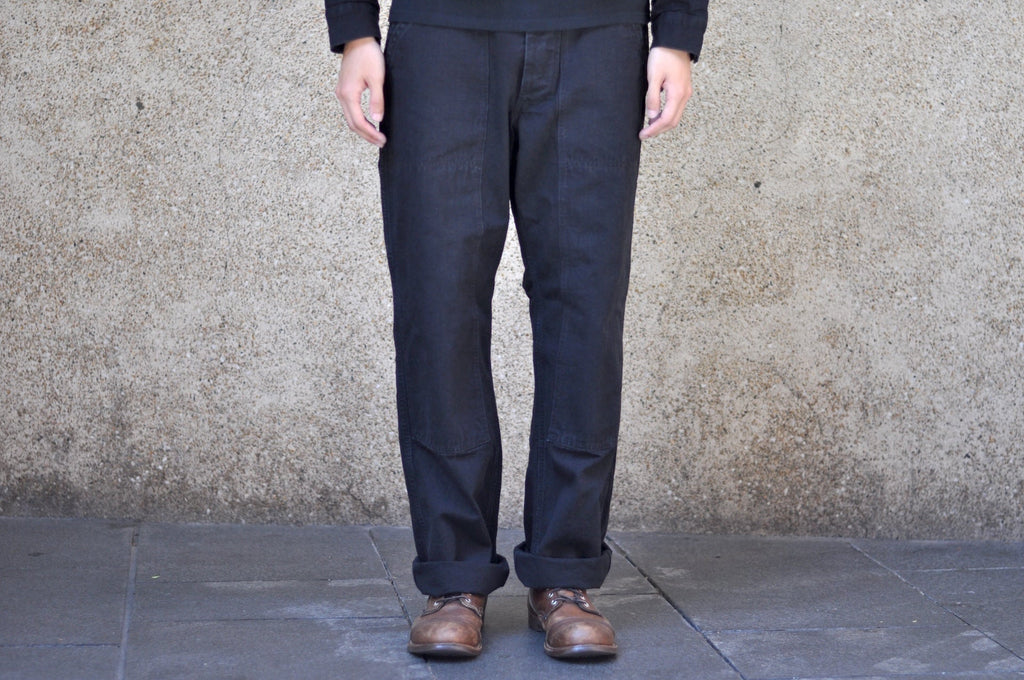 Freewheelers 11oz Duck Canvas "Chopper Builder" Work Trousers