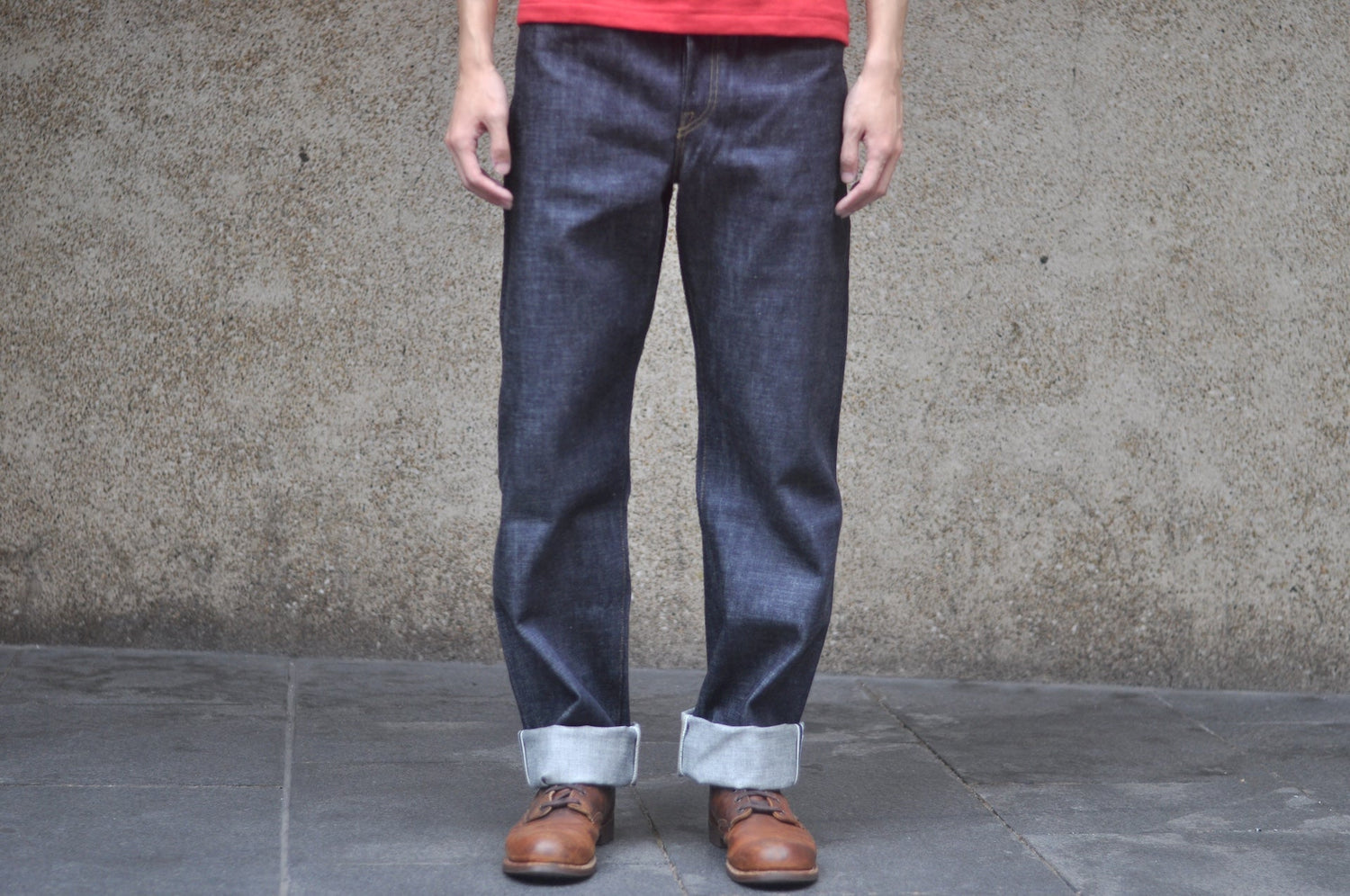 Omoto Denim 15.5oz Indigo Dyed "O-CLASSICO" 0816 Denim (Loose fit)