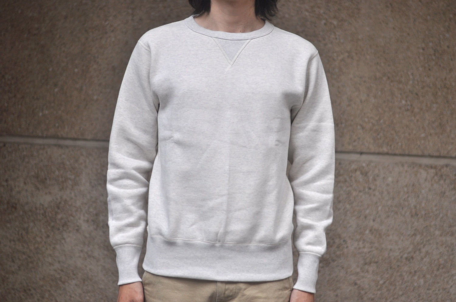 The Strike Gold X CORLECTION 12oz Loopwheeled Sweatshirt (Oatmeal)
