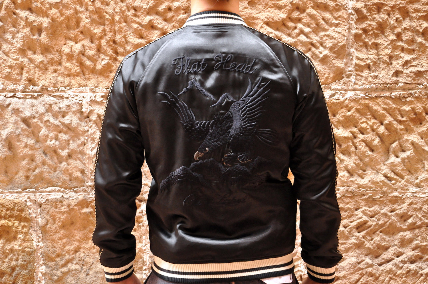 The Flat Head ‘Black Eagle’ Souvenir Jacket