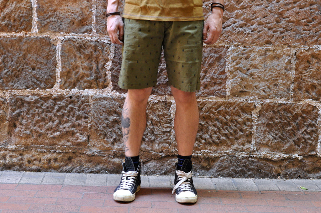 MOMOTARO "FRIENDS" SUMMER CHINO SHORTS