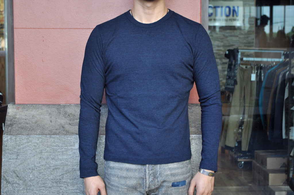 Pure Blue Japan Natural Indigo L/S Tee