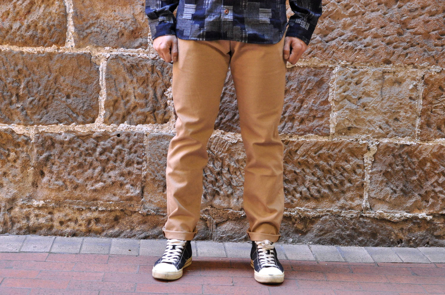 Momotaro 14oz Pique Chinos (Relaxed Tapered fit)