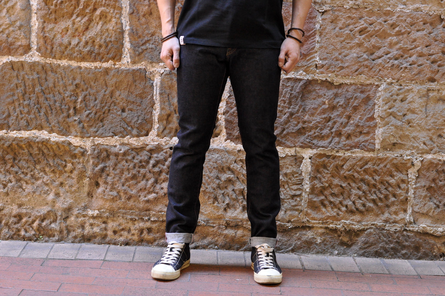 MOMOTARO '15TH ANNIVERSARY' 15OZ BROKEN TWILL DENIM (HIGH TAPERED FIT)