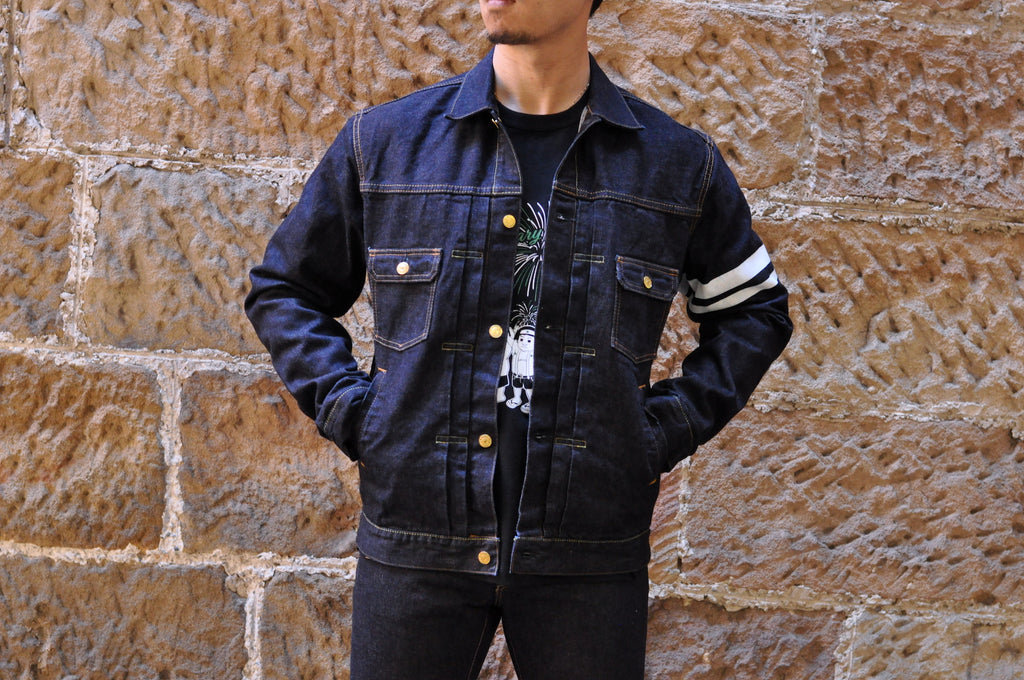 Momotaro '15th Anniversary' 15oz Broken Twill Modified Type 2 Denim Jacket