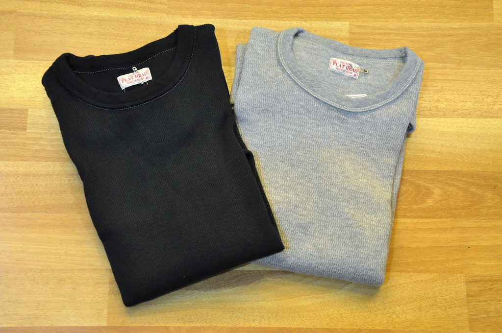 The Flat Head Medium Weight "Waffle" Thermal Shirts