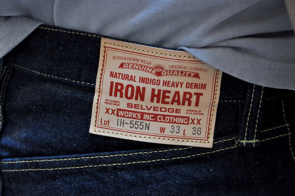 Iron Heart 555N - 17OZ Denims (Slim Tapered fit)