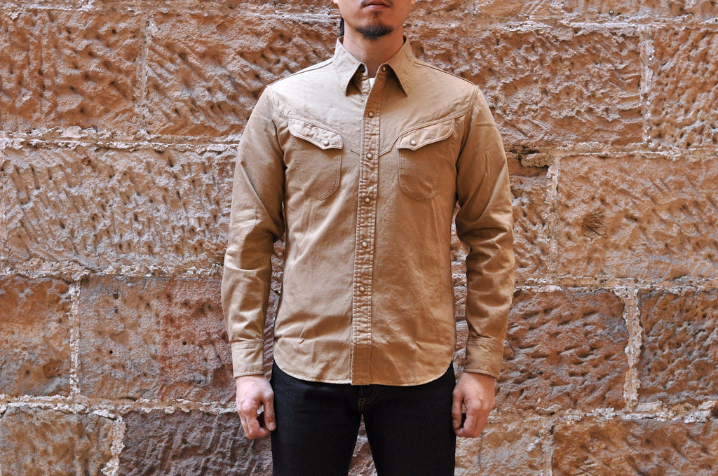 STEVENSON OVERALL 8OZ "TRIGGER" BLENDED TWILL SHIRT