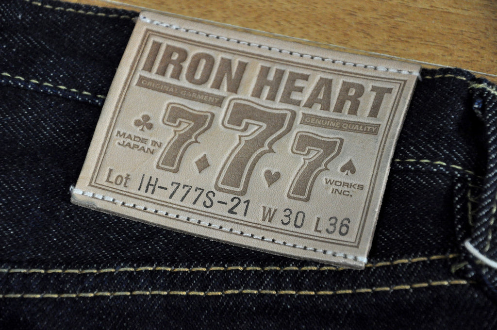 Iron Heart 777S-21oz Super Slim Tapered fit