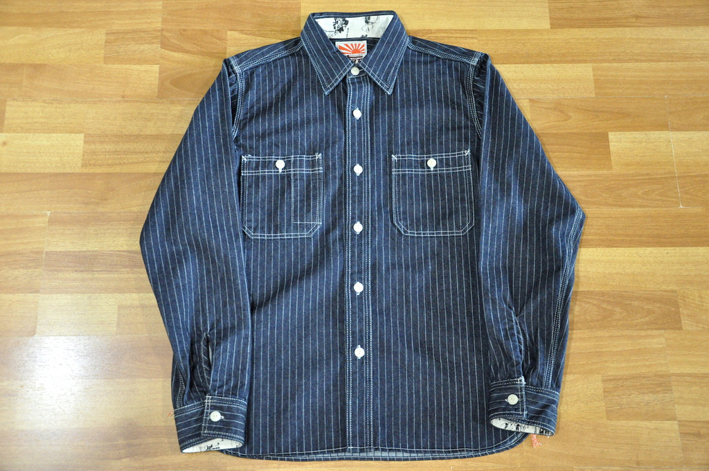 Samurai 10 Denim Wabash Work Shirt (Indigo)