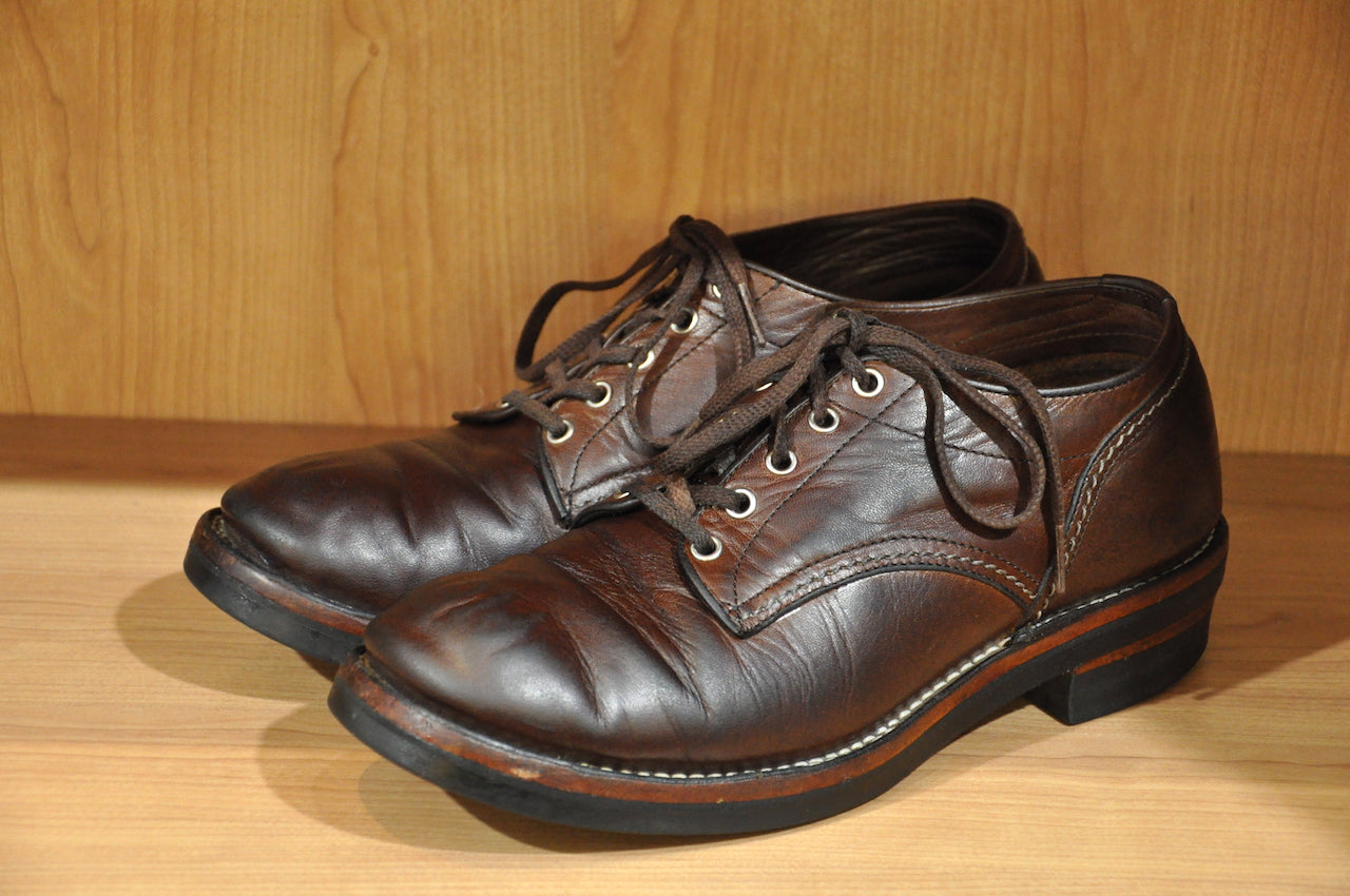 The Flat Head Horsehide Oxford Shoes 20 Months In Use - CORLECTION