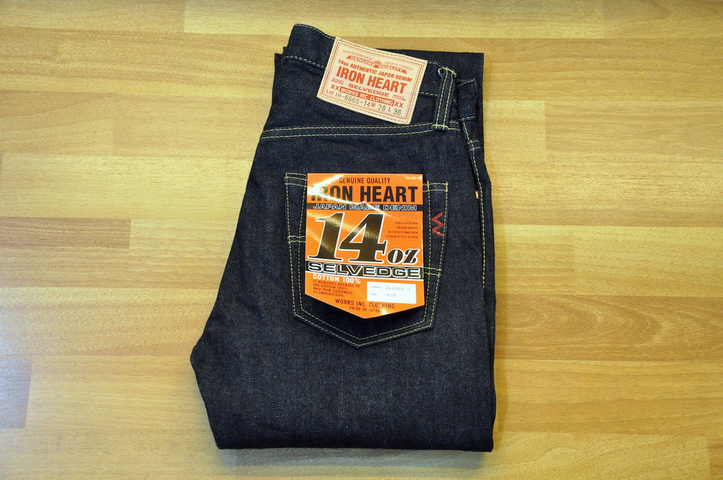 Iron Heart 666S-14oz Denim (Slim Straight fit)