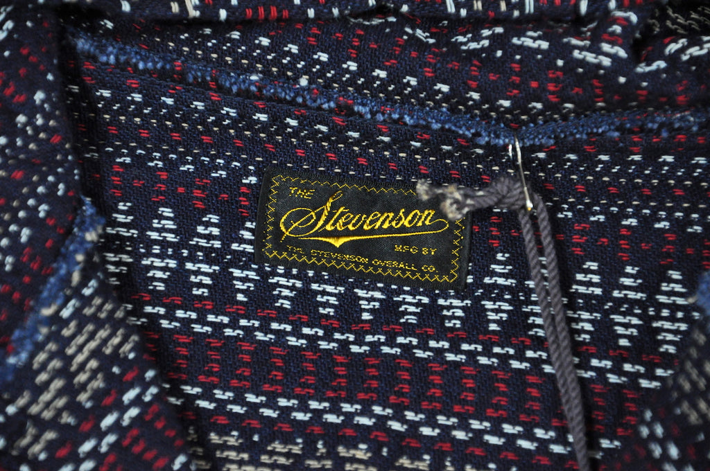 Stevenson Overall Co. “Nativo” Indigo Jacquard  Pullover